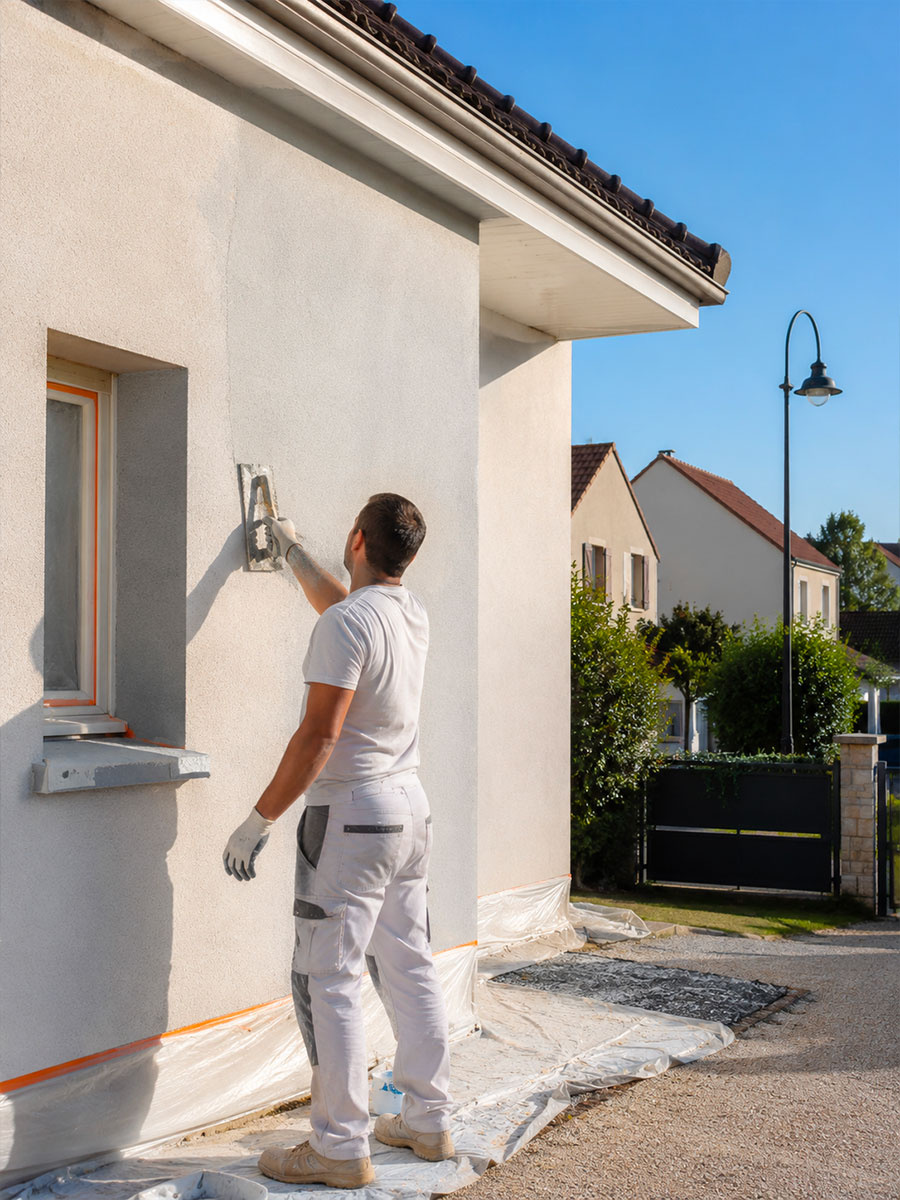 Pourquoi faire appel à un artisan pour ravalement de façade et peinture dans le 78 ? - L’Art du Toit Louveciennes
