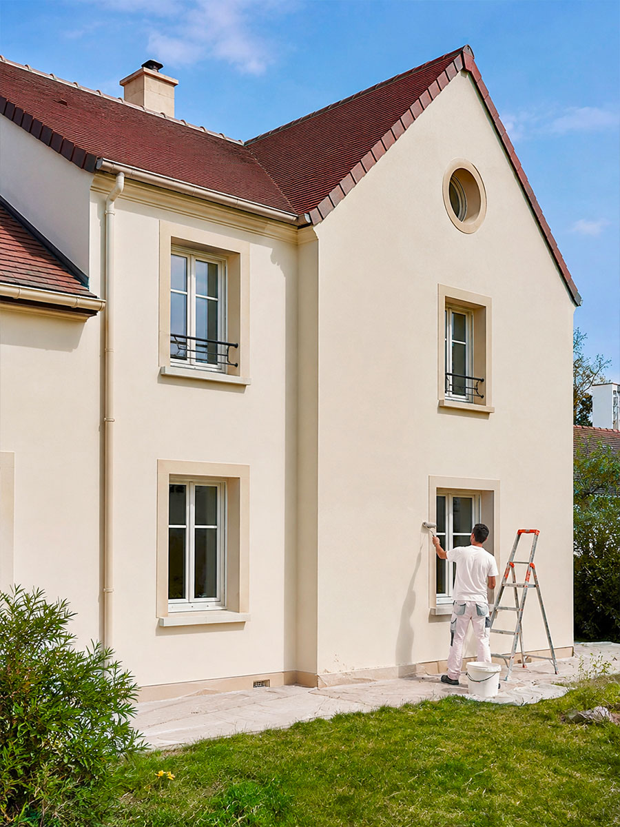 Un accompagnement local pour votre projet de ravalement de façade et peinture - L’Art du Toit Louveciennes
